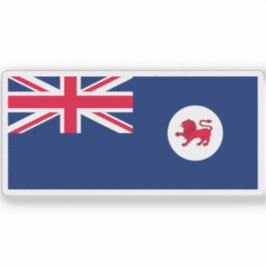 Tasmania Statlig flagga, Australiens samvälde Klistermärken