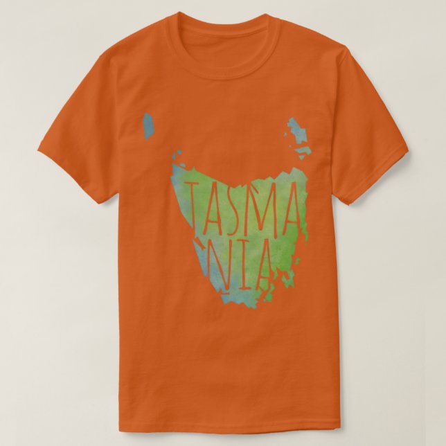 Tasmania T Shirt (Design framsida)