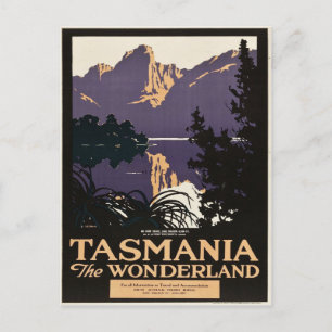 Tasmania, Wonderland Vintage resor Vykort
