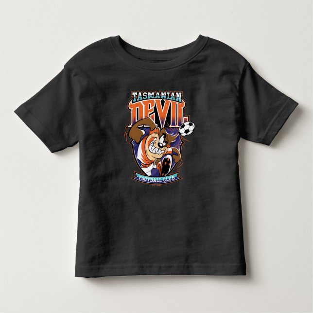 Tasmanian Devil Football Club Badge T Shirt (Framsida)