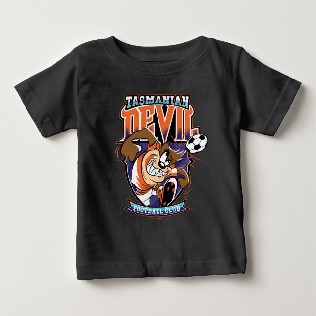 Tasmanian Devil Football Club Badge T Shirt (Framsida)