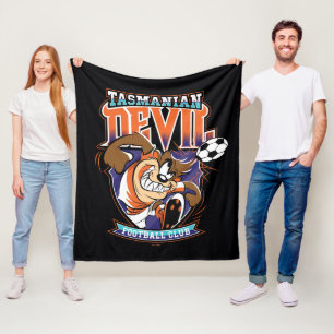 Tasmanian Devil Football Club-logotyp Fleecefilt