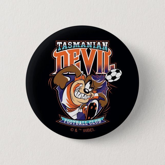 Tasmanian Devil Football Club-logotyp Knapp (Framsida)