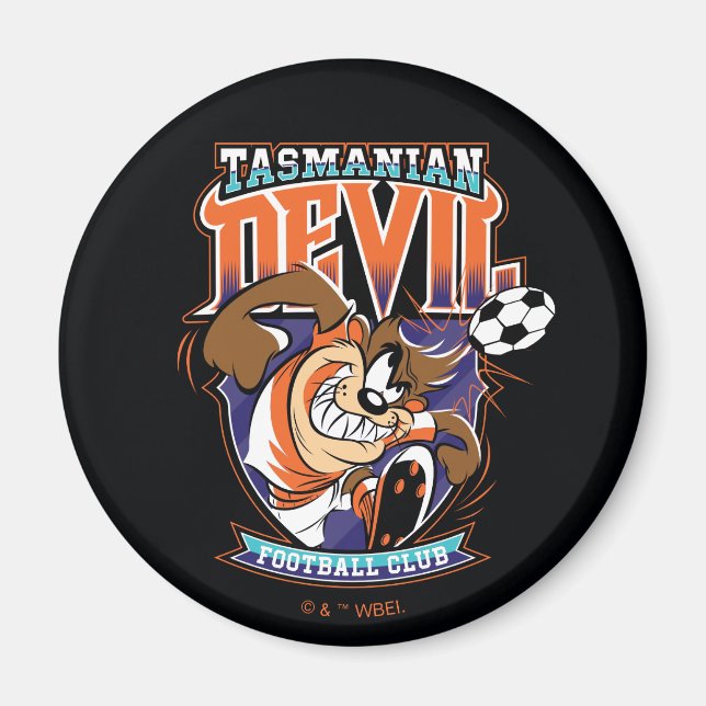 Tasmanian Devil Football Club-logotyp Magnet (Framsidan)