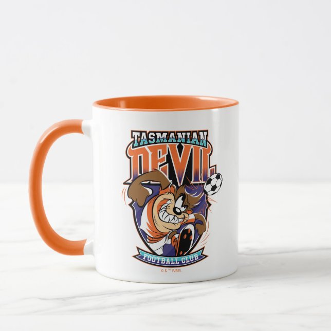 Tasmanian Devil Football Club-logotyp Mugg (Vänster)