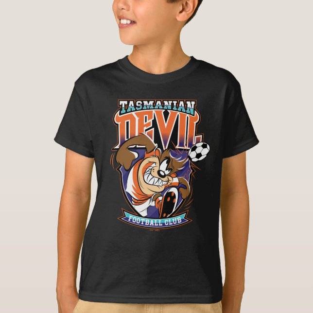 Tasmanian Devil Football Club-logotyp T Shirt (Framsida)