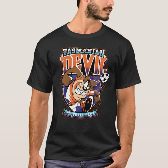 Tasmanian Devil Football Club-logotyp T Shirt (Framsida)
