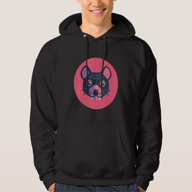 Tasmanian Devil Nature Tasmanian Devil   Hoodie (Framsida)