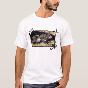 Tasmanian djävular för bebis t-shirt