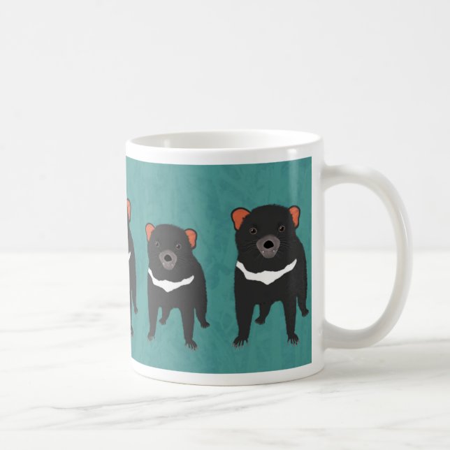 Tasmanian Djävulen Mugg (Höger)