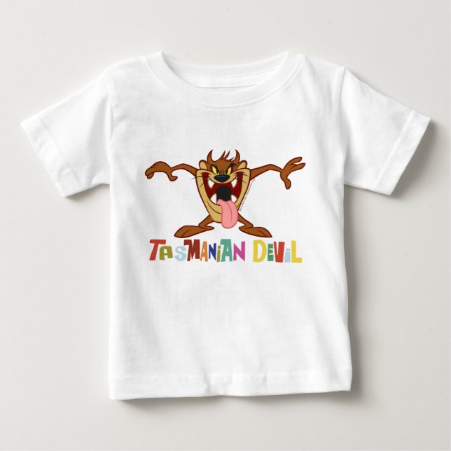 TASMANIAN DJÄVULEN™ Stående Tee Shirt (Framsida)