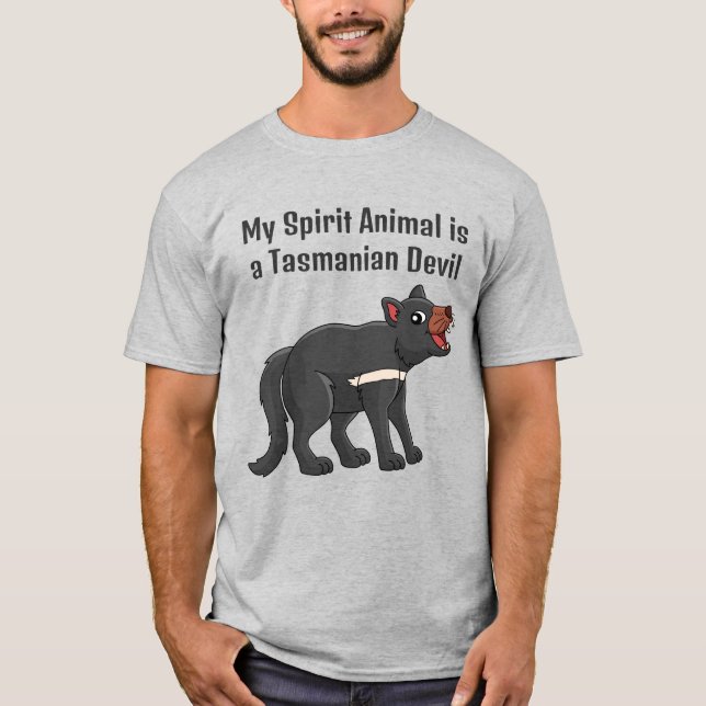 Tasmanian Djävulen T Shirt (Framsida)