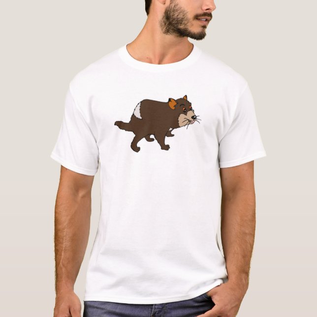 Tasmanian djävulen tee (Framsida)