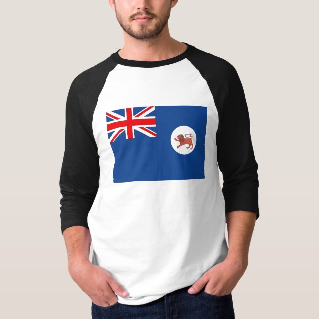 Tasmanian flagga tee shirt (Framsida)