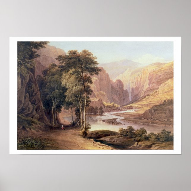 Tasmanian Gorge (w/c) Poster (Framsidan)
