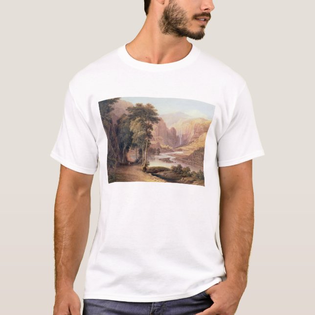 Tasmanian klyfta (w/c) t-shirt (Framsida)