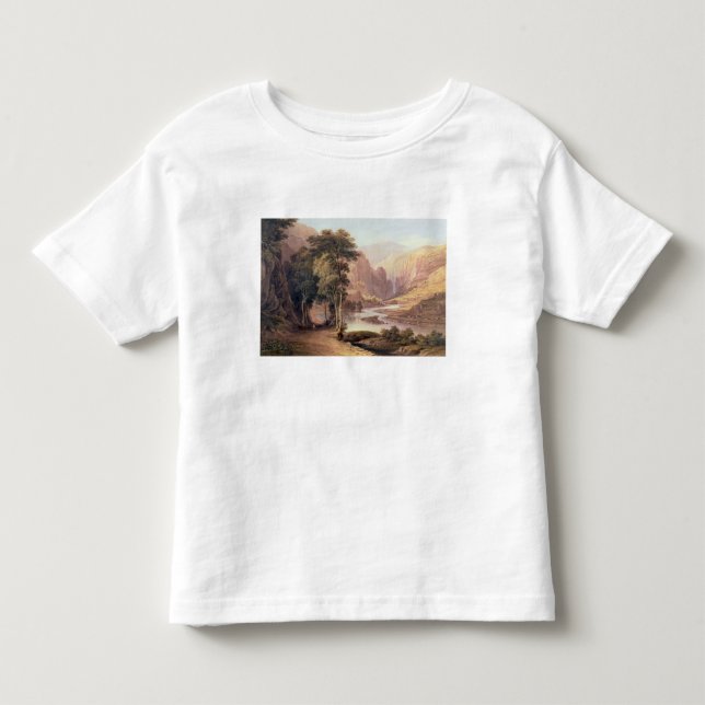 Tasmanian klyfta (w/c) tee shirt (Framsida)