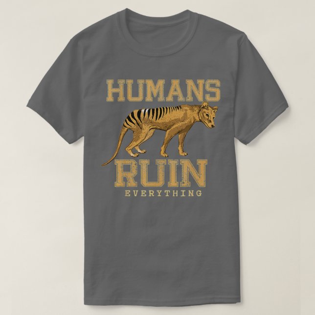 Tasmanian Tiger T Shirt (Design framsida)