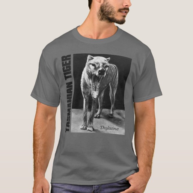Tasmanian Tiger T Shirt (Framsida)
