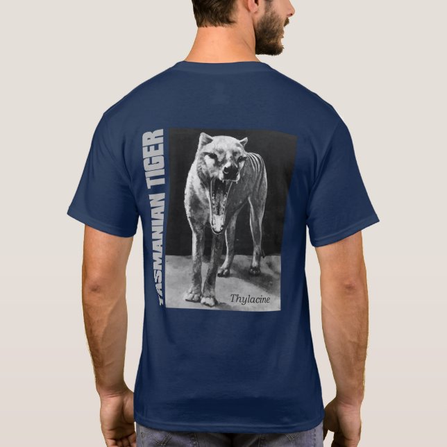 Tasmanian Tiger T Shirt (Baksida)