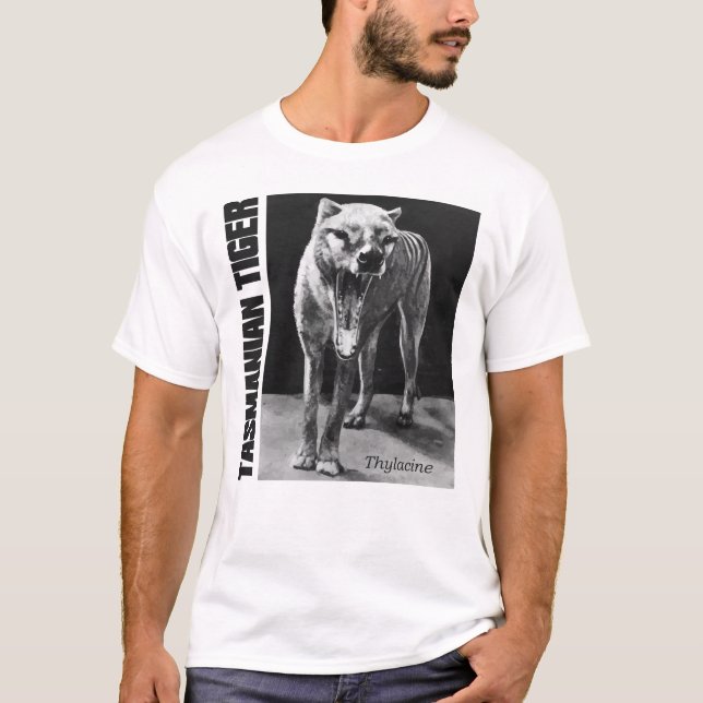Tasmanian Tiger T Shirt (Framsida)