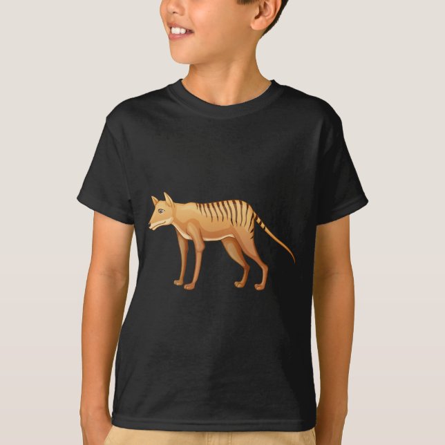 Tasmanian tiger tee shirt (Framsida)