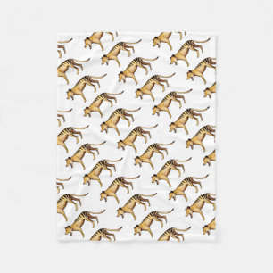 Tasmanian tiger, Thylacine Fleecefilt