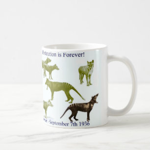 Tasmanian tigerThylacinemugg Kaffemugg