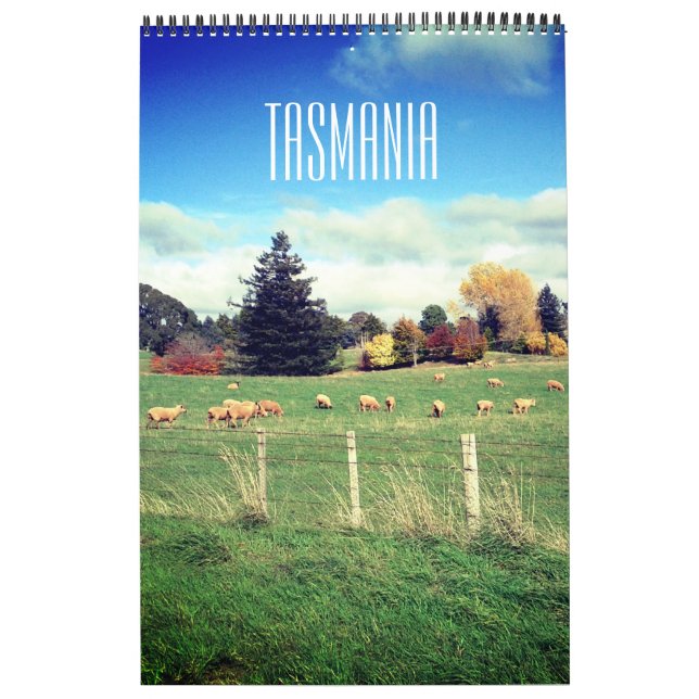 Tasmanien resor kalender (Omslag)