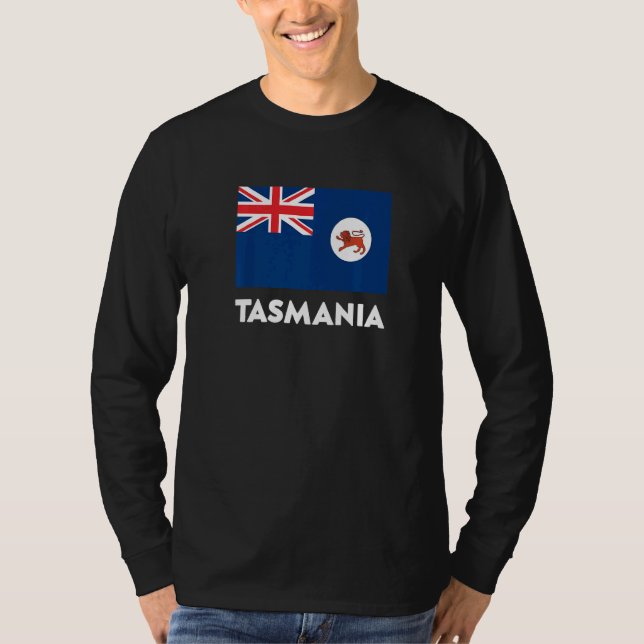 Tasmaniens flagga t shirt (Framsida)