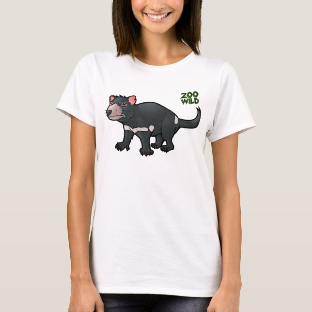 Tasmaniska Djävulen Tee Shirt (Framsida)