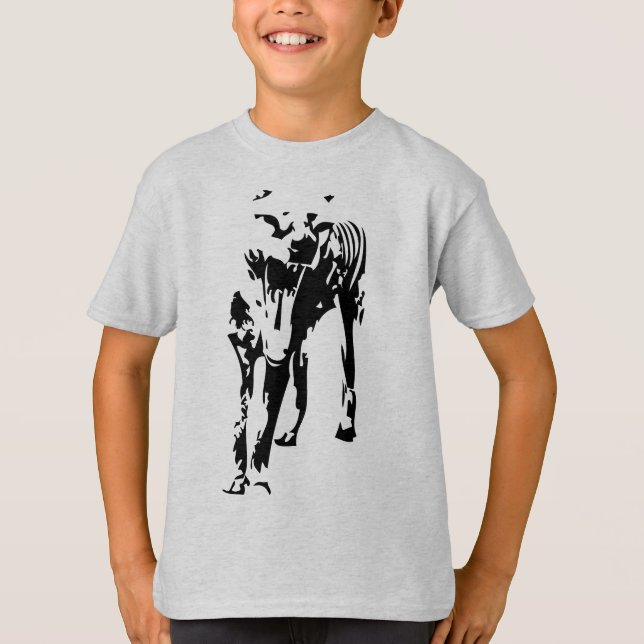 Tasmaniska tiger (tylacin) t shirt (Framsida)