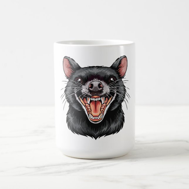 Tasmansk djävul kaffemugg (Center)