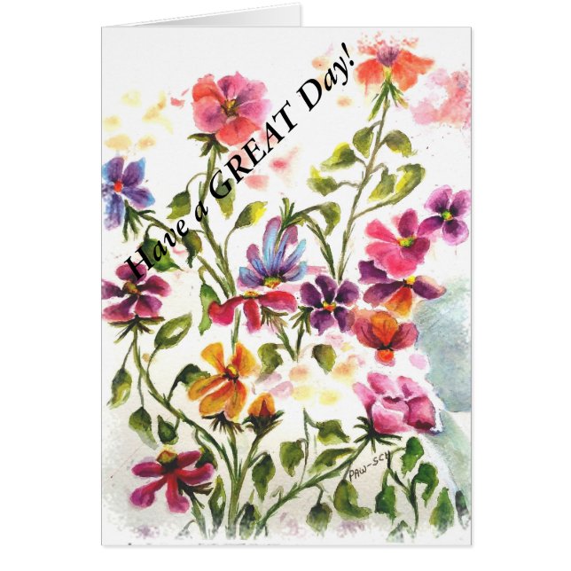 TASS AVTRYCK ANGEL HÄLSNINGSKORT (Framsidan)