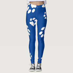 Tass avtryck Anpassa Färg i bakgrunden Leggings