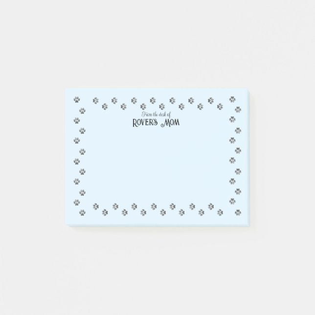 Tass avtryck Anpassningsbar från skrivbordet Post-it Block (Framsida)