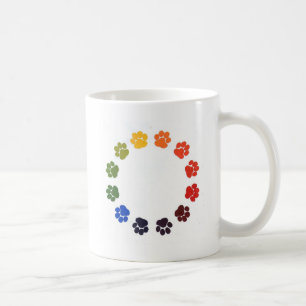 Tass avtryck cirklar kaffemugg