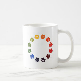 Tass avtryck cirklar kaffemugg
