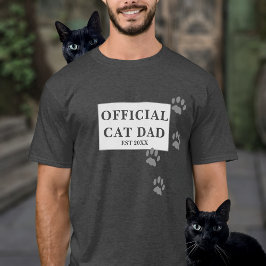 Tass avtryck: Den berömda Officiellen Cat Pappa An T Shirt