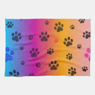 TASS AVTRYCK/MULTIFÄRGAD KITCHEN HAND TOWEL! KÖKSHANDDUK