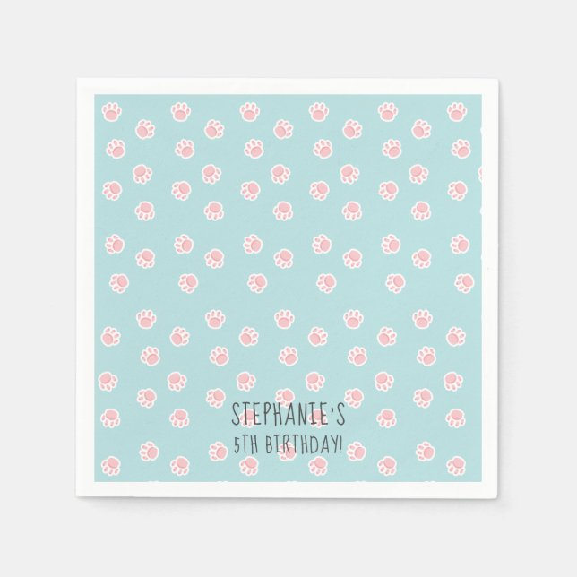 Tass avtryck Napkins Pappersservett (Framsidan)