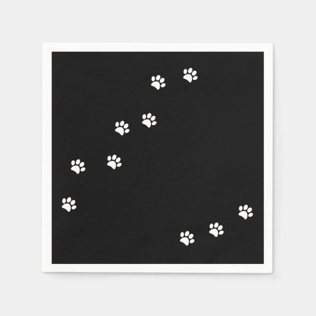 Tass avtryck Napkins Pappersservett (Framsidan)