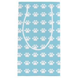 Tass avtryck på blå bakgrund