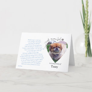 Tass avtryck på ditt beställnings- fotokort för kort