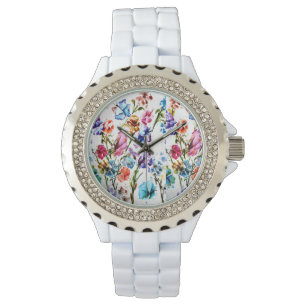 TASS AVTRYCK   RHINESTONE WHITE WATCH ARMBANDSUR