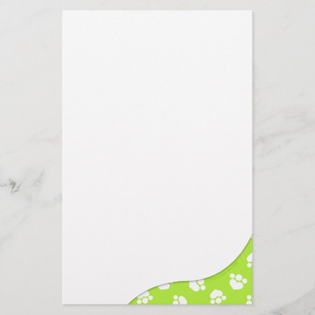 Tass avtryck Surprise Lime Brevpapper (Framsida)