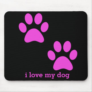 Tass avtryckhund Mousepad Musmatta