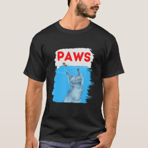 Tass Cat och Mouse Top Cute Cat Parody T Shirt