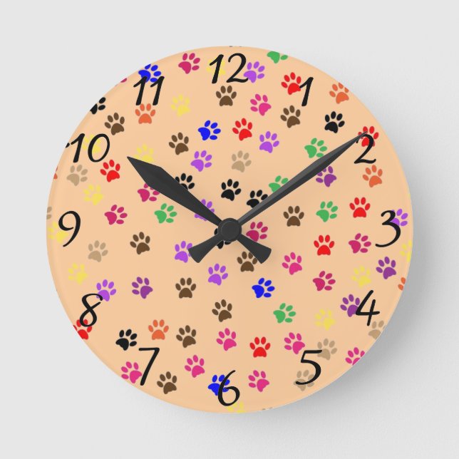 Tass Clock Rund Klocka (Framsida)