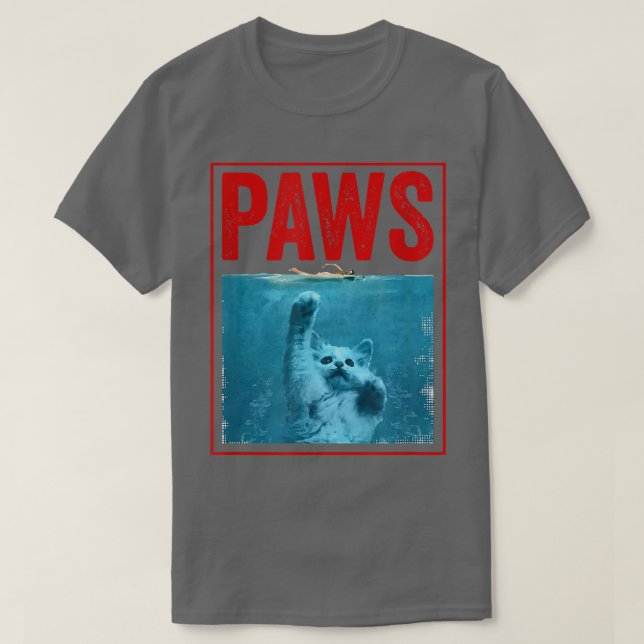 TASS finare kattunge för haj- och kattlovers T Shirt (Design framsida)
